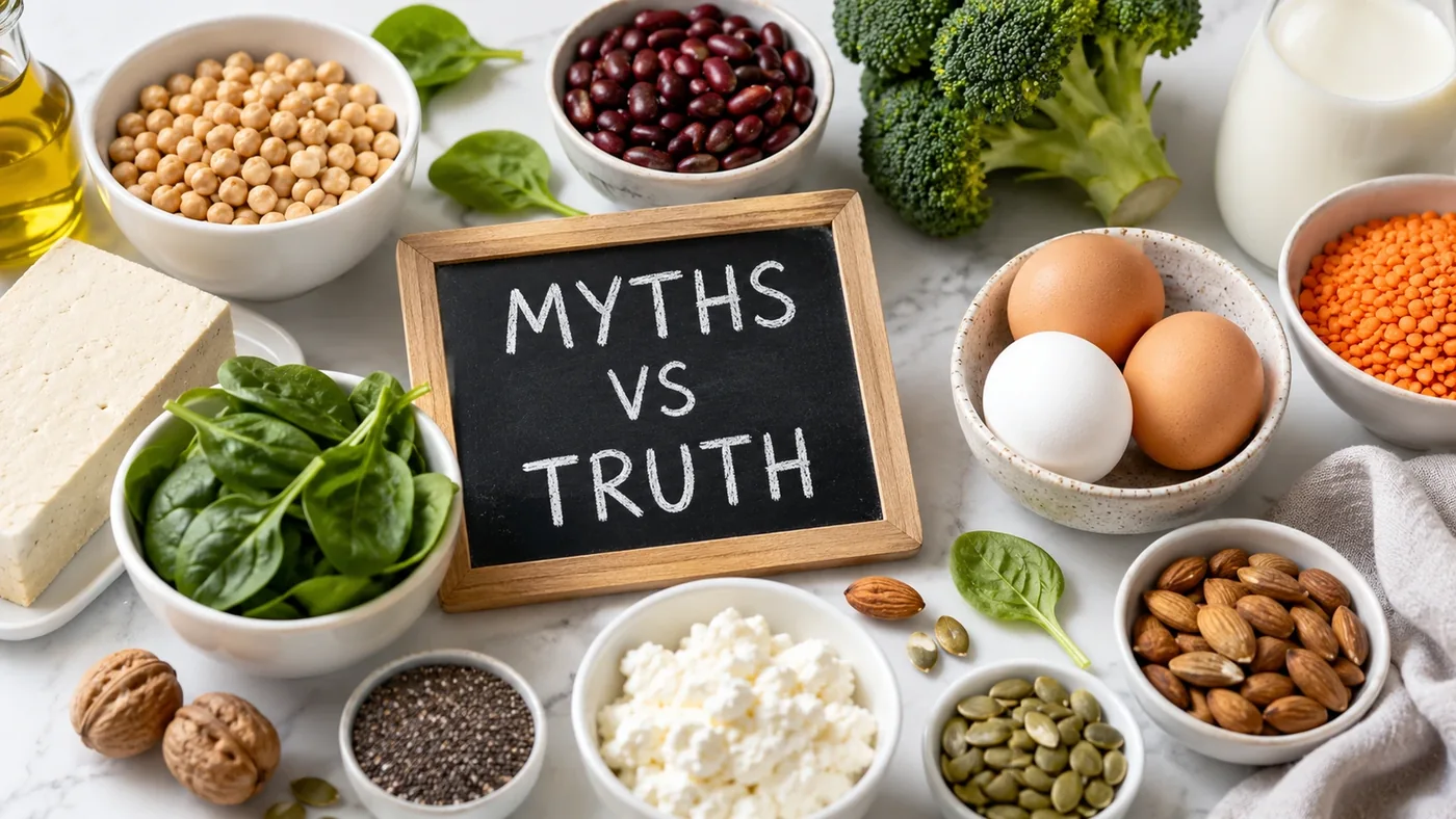 Vegetarian.Academy - 10 vegetarian diet myths